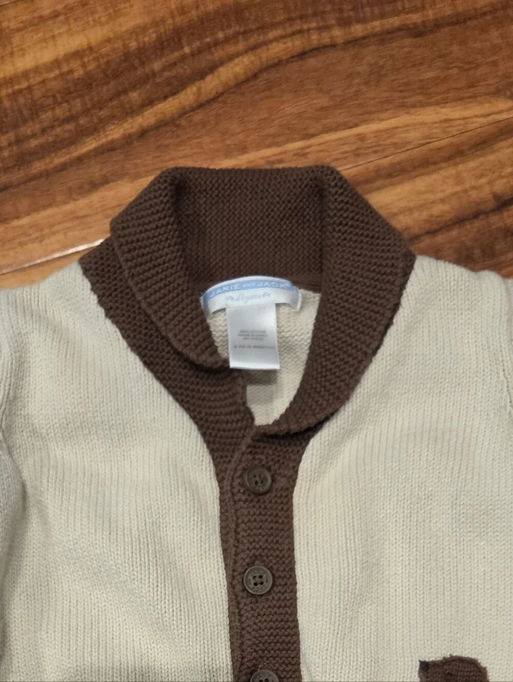 Janie and Jack EUC 6-12 Months Dachsund Bodysuit, Corduroy Overalls and Sweater